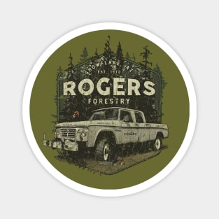 Rogers Forestry Co. Magnet